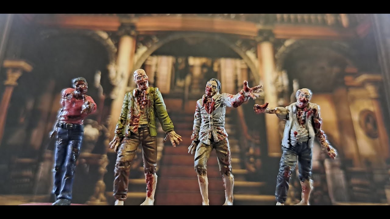 Painting Zombies : Resident Evil the Boardgame