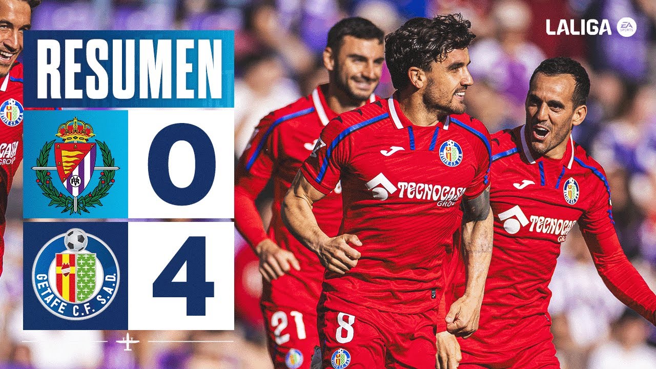 REAL VALLADOLID 0 - 4 GETAFE CF | RESUMEN J30 LALIGA ESPORTS