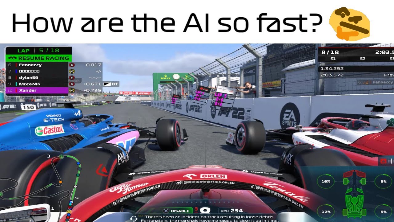 If F1 22 Was A Mobile Game Ad
