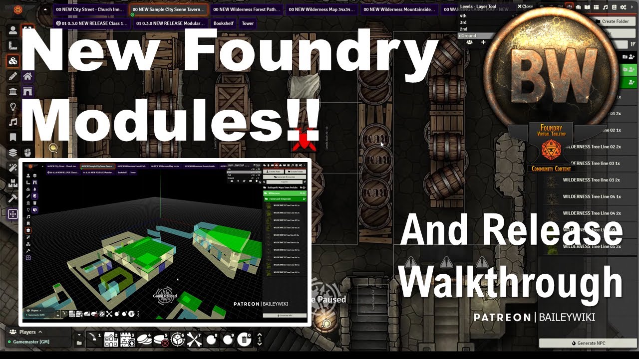 Foundry VTT: New Module Highlights and Release Walkthrough