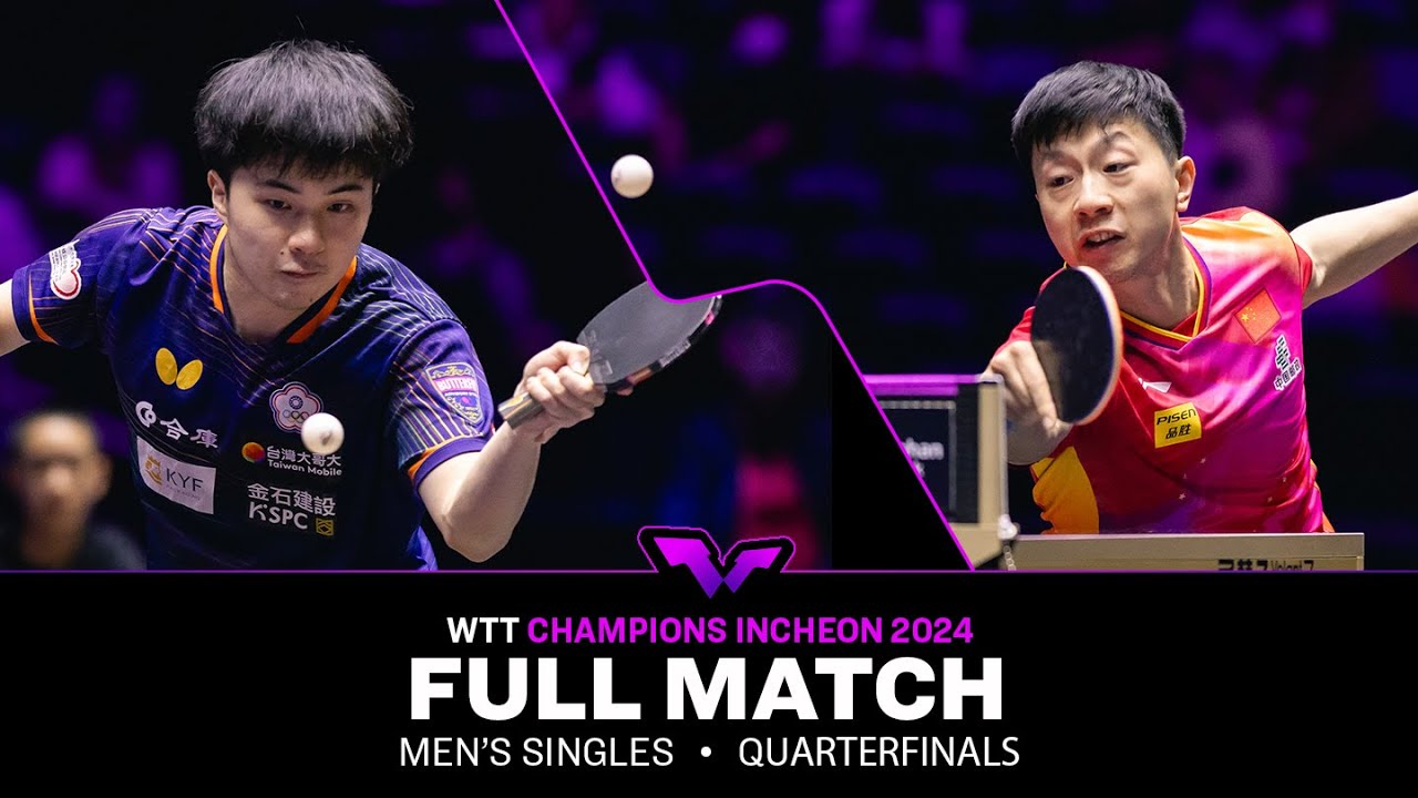FULL MATCH | Lin Yun-Ju vs Ma Long | MS QF | #WTTIncheon 2024