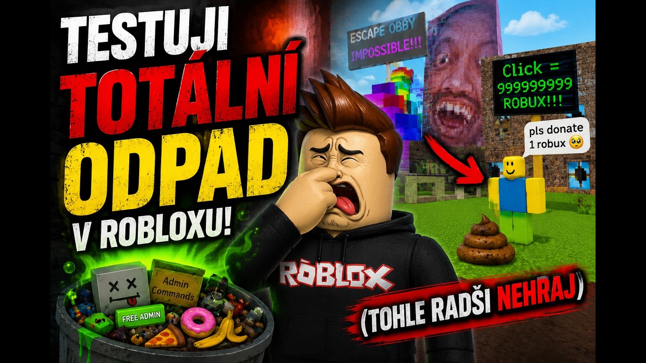 odpadní hra v robloxu