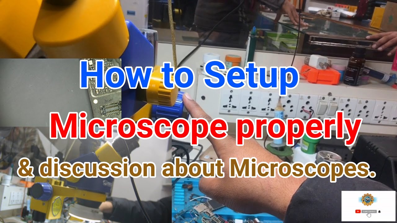All about Microscopes. Guide by PGT.