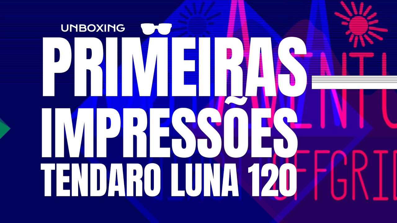 PRIMEIRAS IMPRESSÕES BARRACA DE TETO TENDARO LUNA 120
