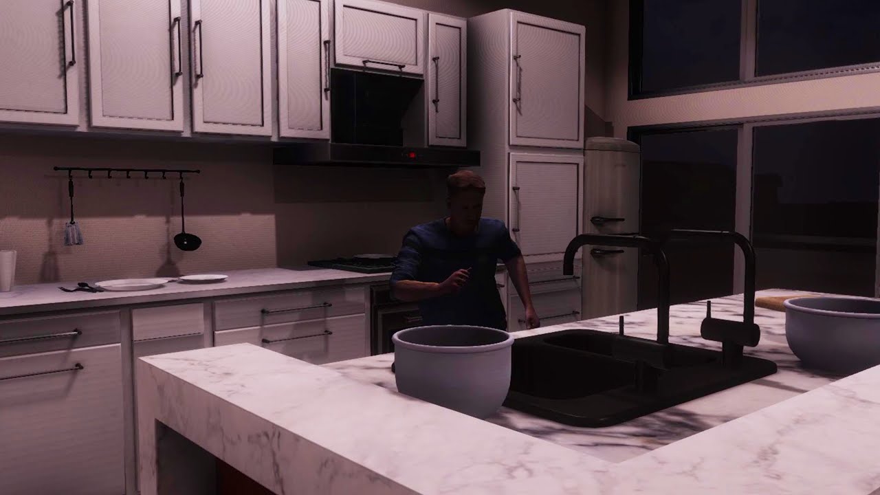 my ex-boyfriend is stalking me... [horror game]