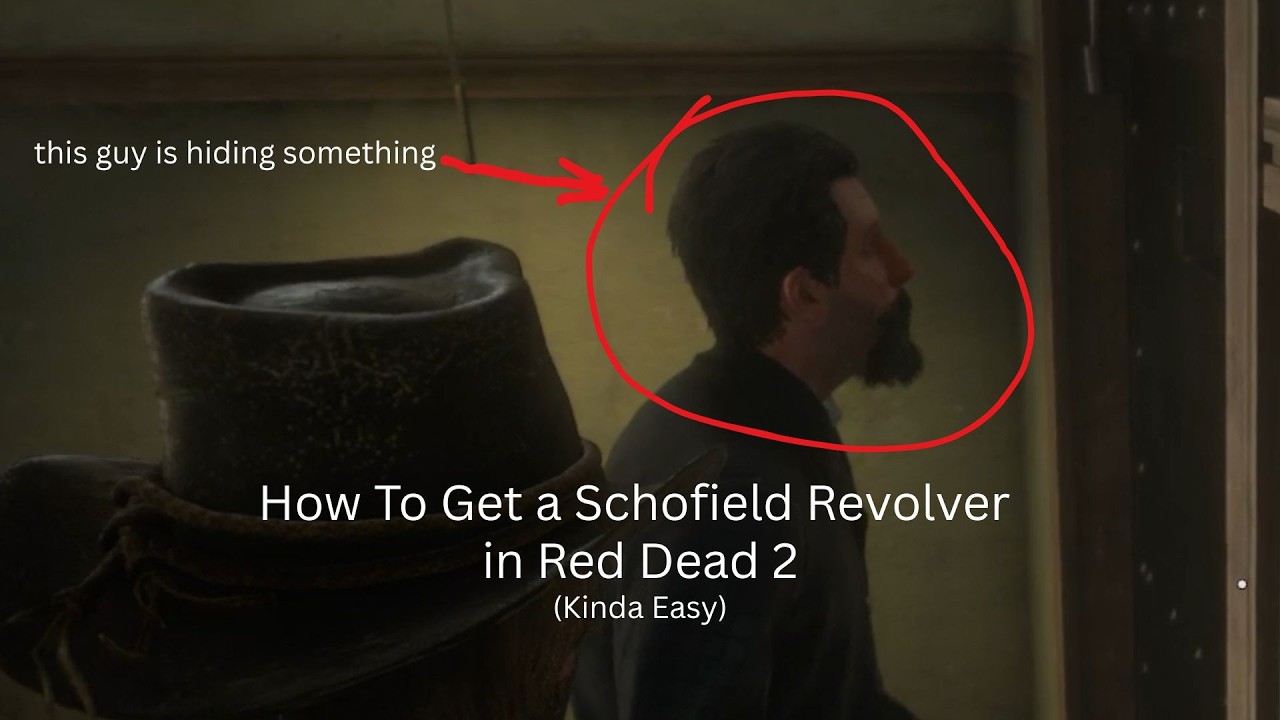 How To Get Schofield Revolver in Red Dead 2 (Kinda Easy)