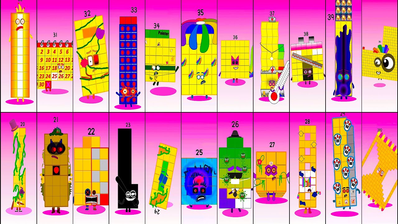 Sprunki OC ALL Numberblocks | Compilation Incredibox #sprunki #numberblock