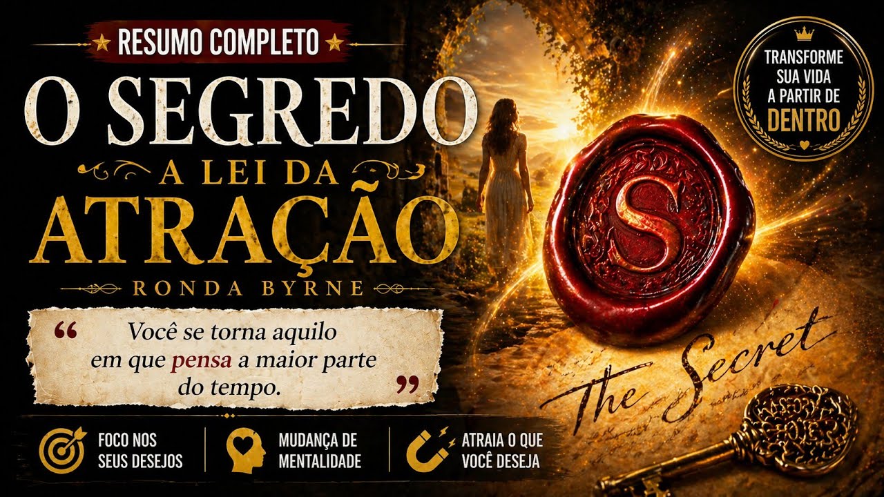 O Segredo: O Livro que Revela o Poder da Sua Mente | Resumo Completo e Transformador