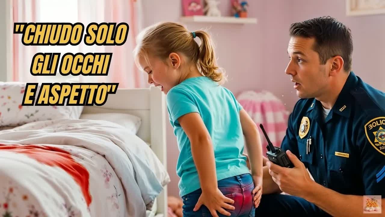 Bambina chiama il 911： ＂Chiudo gli occhi e aspetto＂ L'agente le controlla i pantaloni e va nel p
