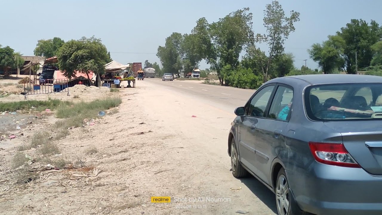 Karachi to Lahore By Road Trip 15 August 2024 Honda City 2004 Indus Highway, Multan Sukkur Motorway