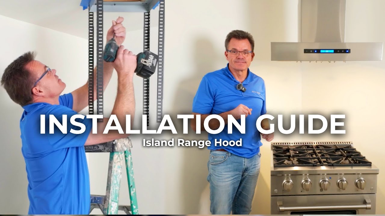 How To Install Your OWN Island Range Hood (Proline 755 In Depth Guide)