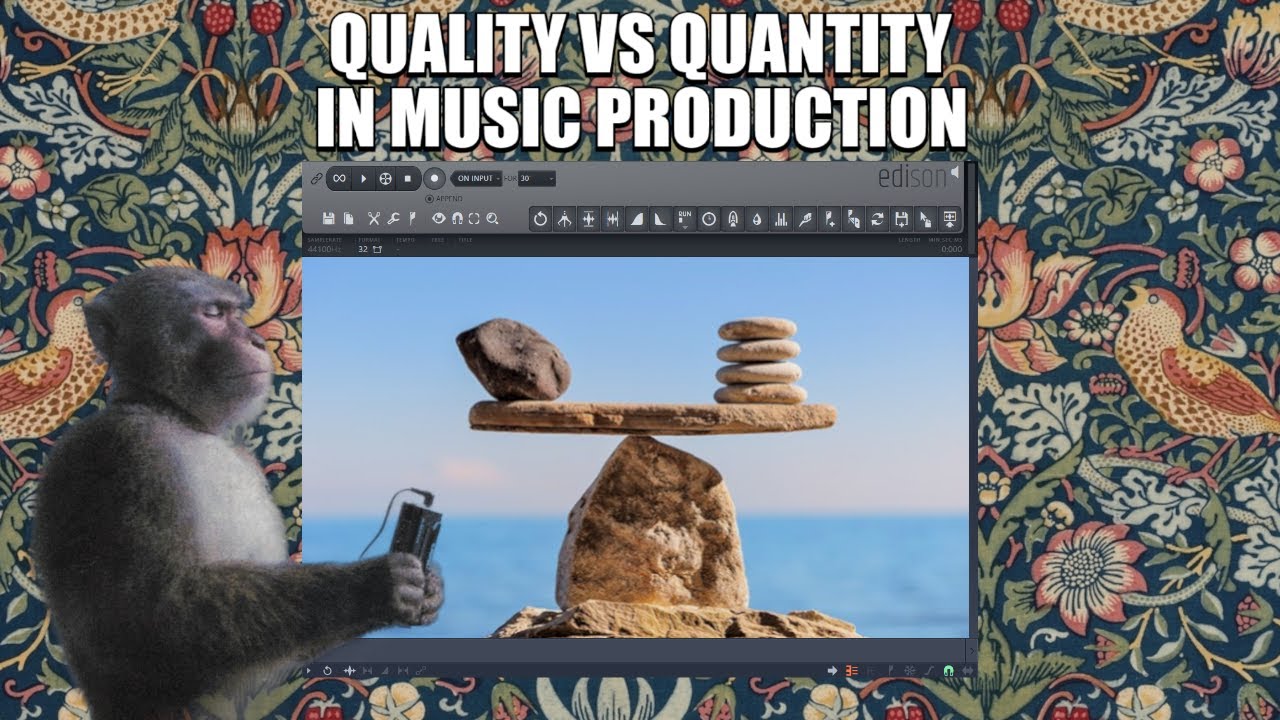 QUALITY vs. QUANTITY in music production