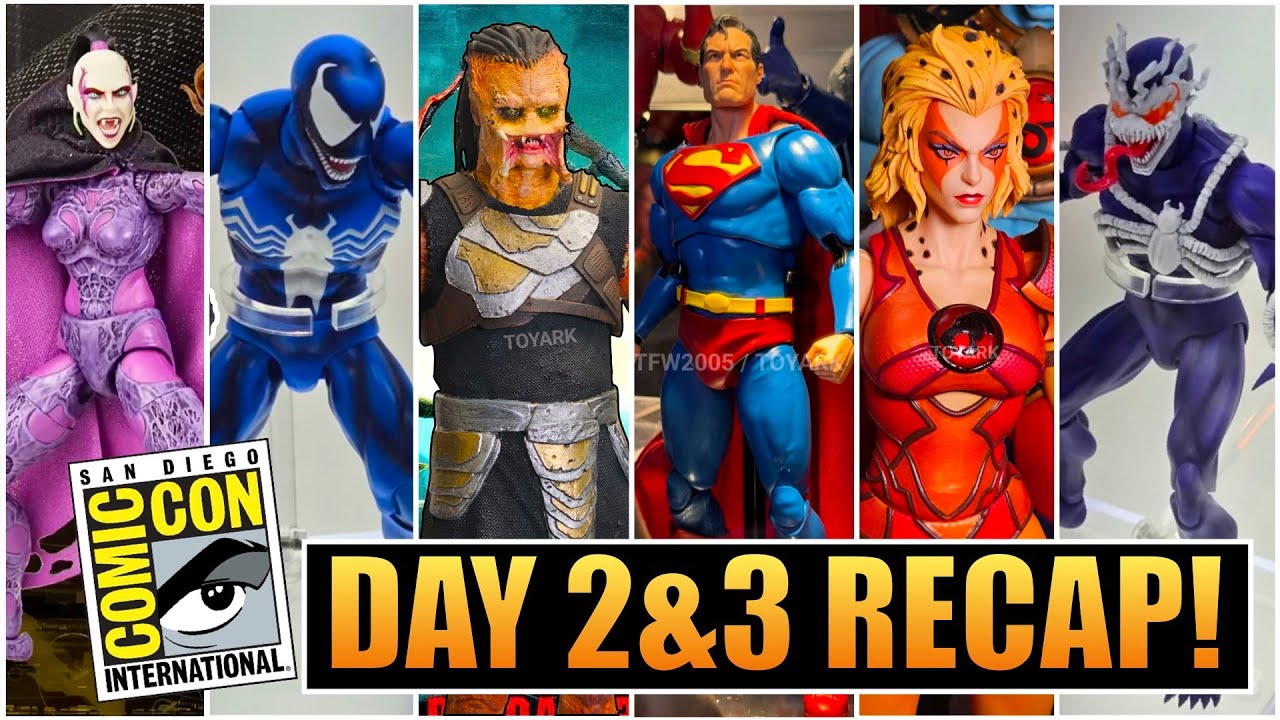 Giant SDCC 2025 Recap! Day 2 & 3!