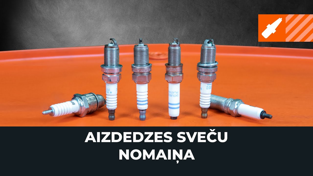 Kā nomainīt automašīnas aizdedzes sveces [AUTODOC VIDEOPAMĀCĪBA]