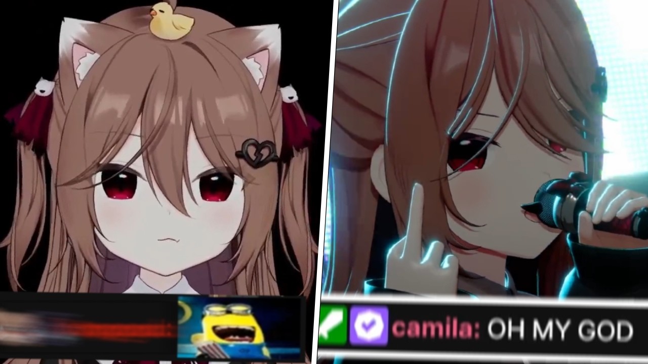 Moments before Evil's New Song