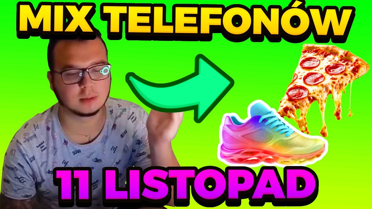 ROBALINI telefony po PIZZE SZEFOWSKĄ i BUTY | MIX telefonów z IRAKU, 11 Listopada 🌴