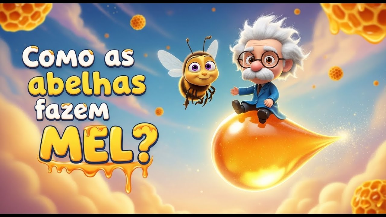 Como a abelha faz o mel?