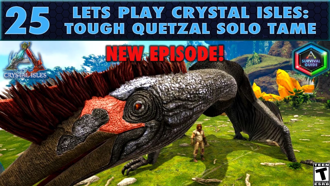 Let's Play Crystal Isles 25: A Tough Quetzal Solo Tame