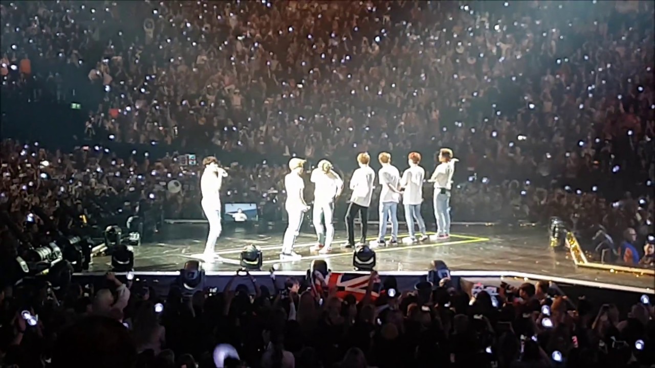 HD 181009 BTS - JUNGKOOK CRYING & ANPANMAN FANCAM - BTS LY TOUR LONDON 9TH OCTOBER 2018