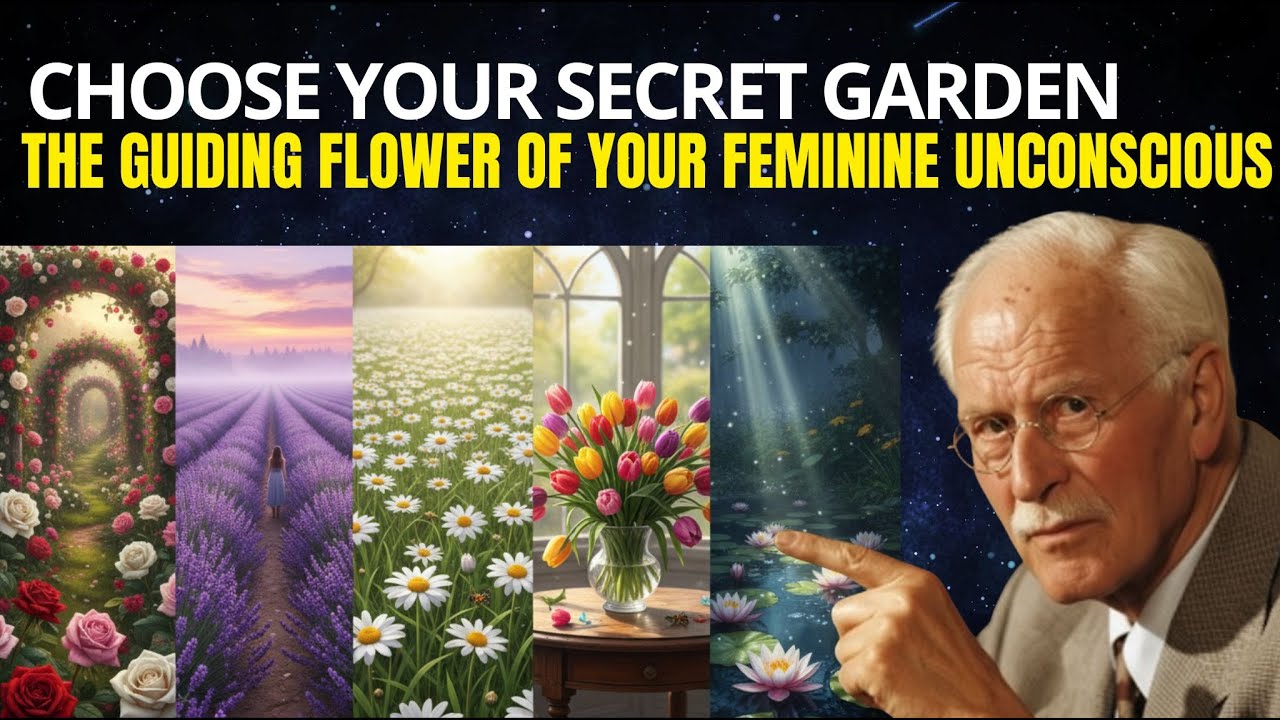 Choose Your Secret Garden Discover the Guiding Flower of Your Feminine Unconscious  | Jung PSY Test