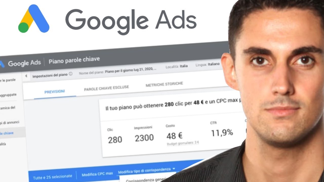 Google ADS - Scegliere le parole giuste per creare annunci vincenti - Con Francesco Gavello