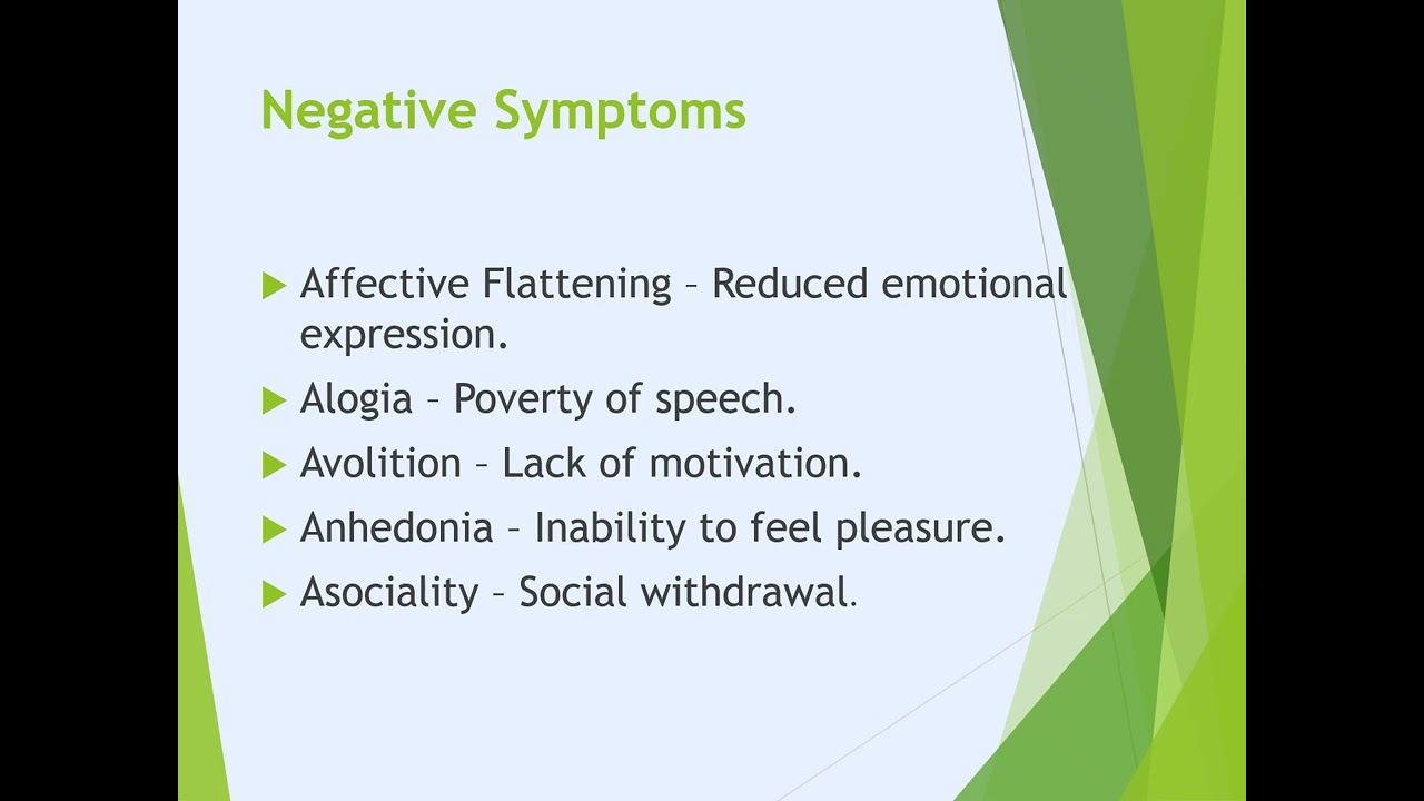 Schizophrenia’s  Terminology 