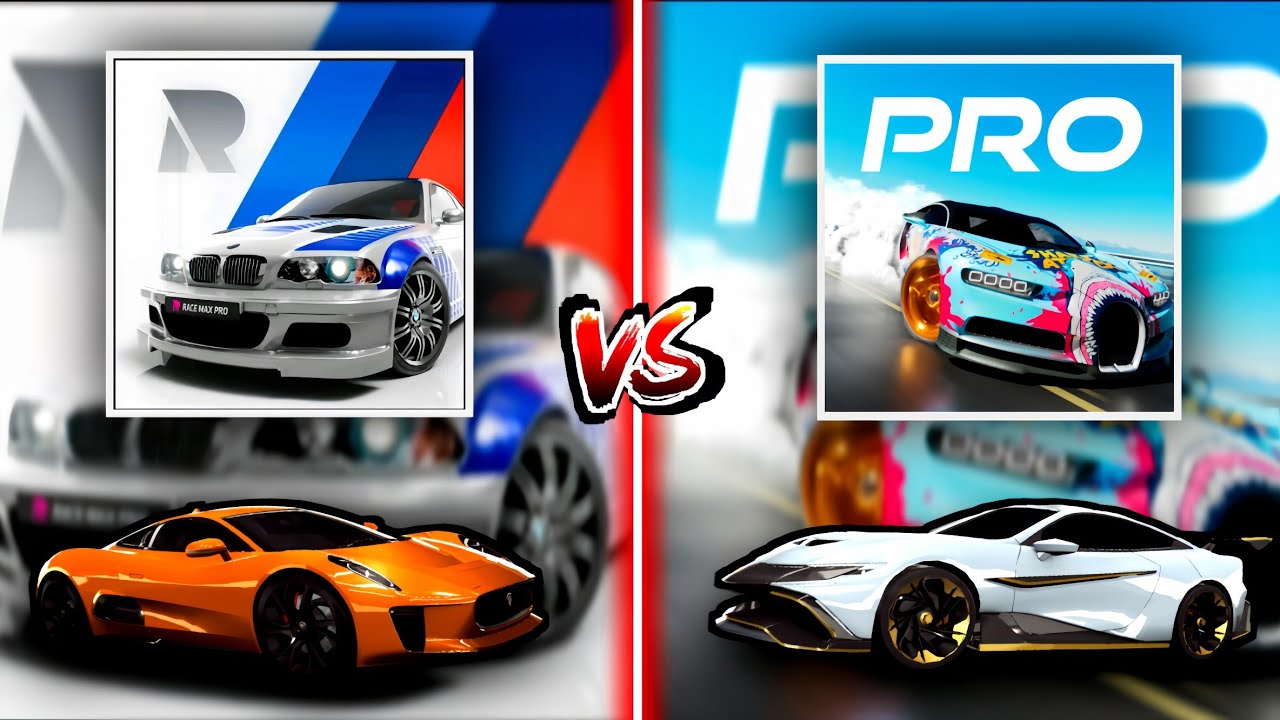 RACE MAX PRO vs DRIFT MAX PRO | GAMES COMPARISON WITCH ONE BEST!