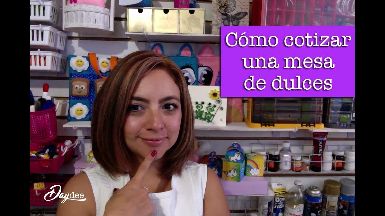 Cómo cotizar una mesa de dulces / Elaborar una cotización