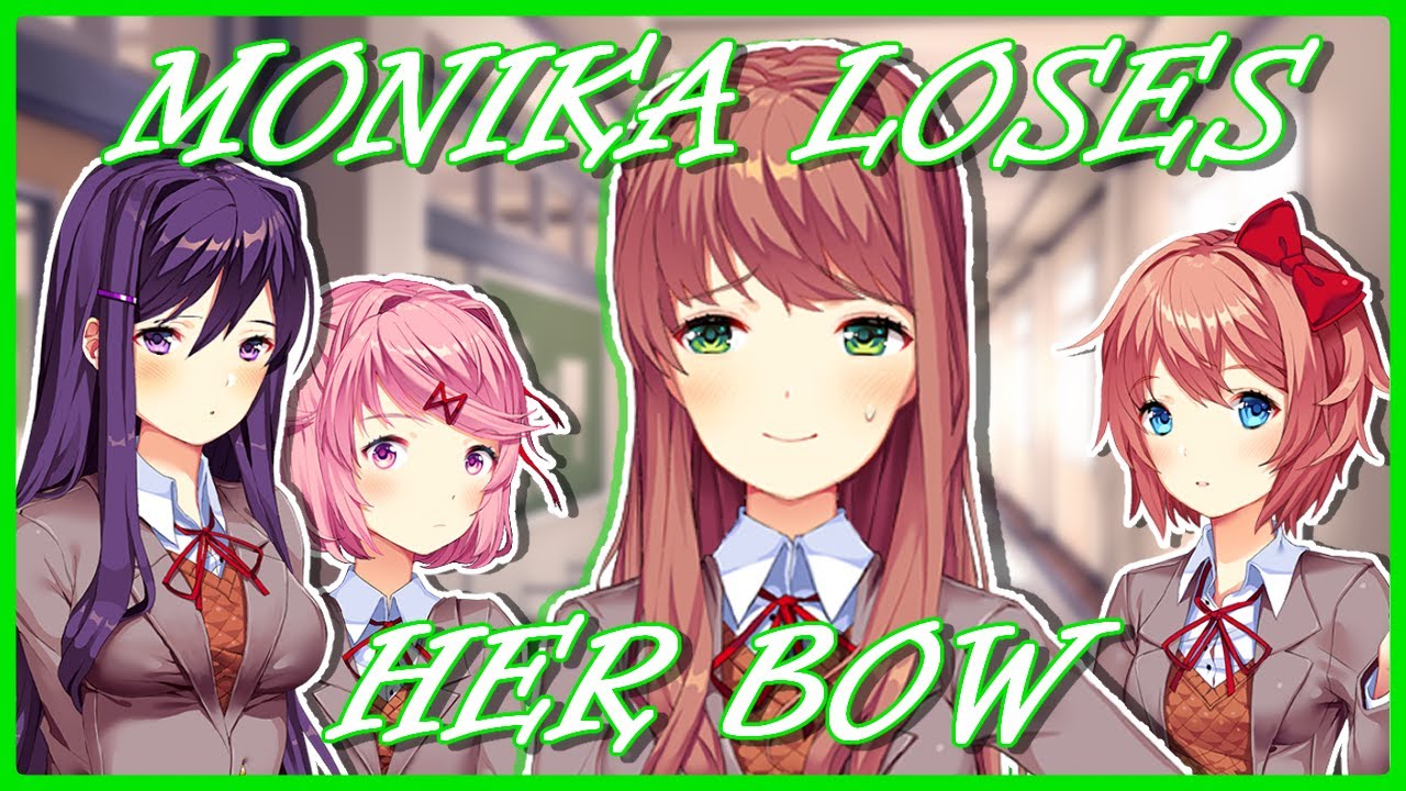 Monika Loses Her Bow | Doki Doki Bright Days【S2:E3】(DDLC Mod Series)