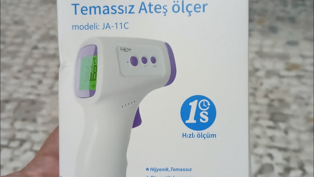 Life net Kızılötesi temassız Ateş ölçer 