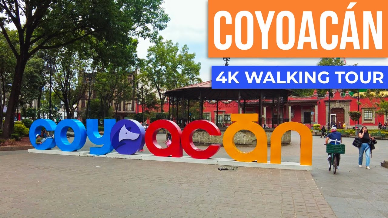 Coyoacán, Mexico City! Walk with me through a Mexico City neighborhood! CDMX