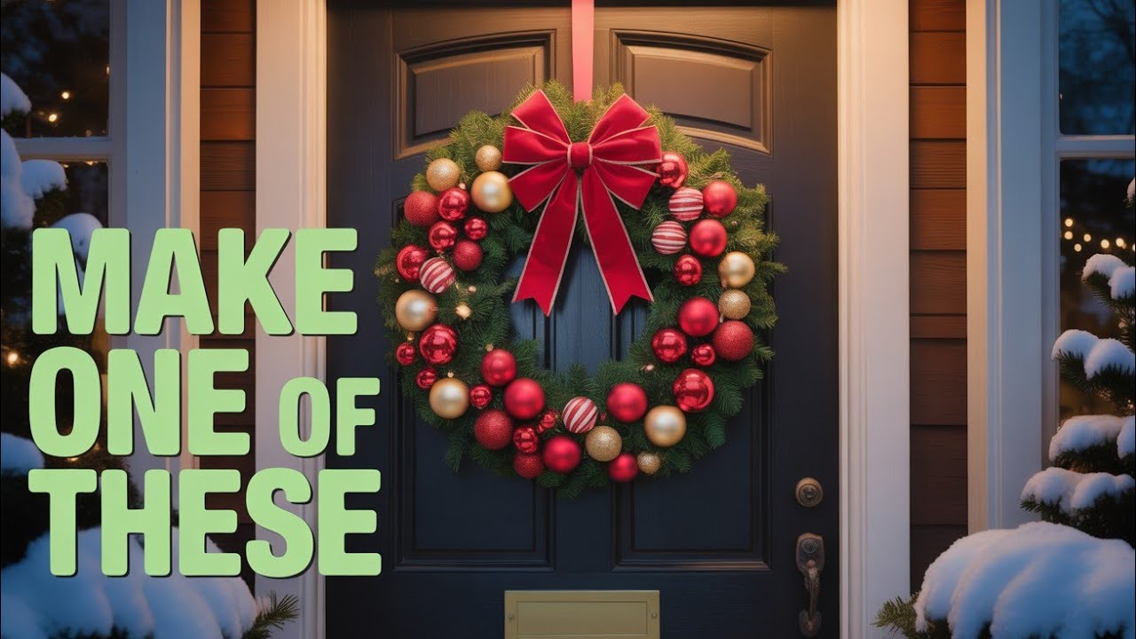 Your Mind Will Be Blown 🤯 Christmas GLAM DIYs Using Wood Rounds | Elegant Holiday Decor on a Budget!