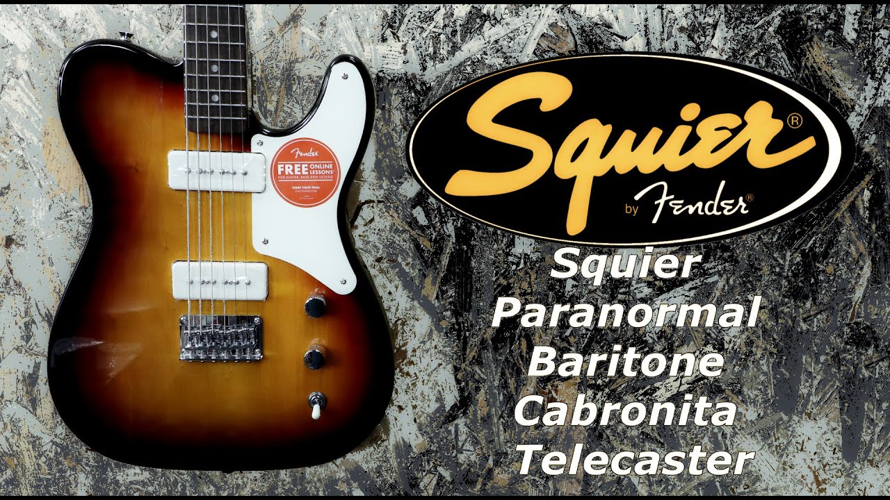 Squier Paranormal Baritone Cabronita Telecaster - czy baryton na P90 może zainspirować??? - FOG
