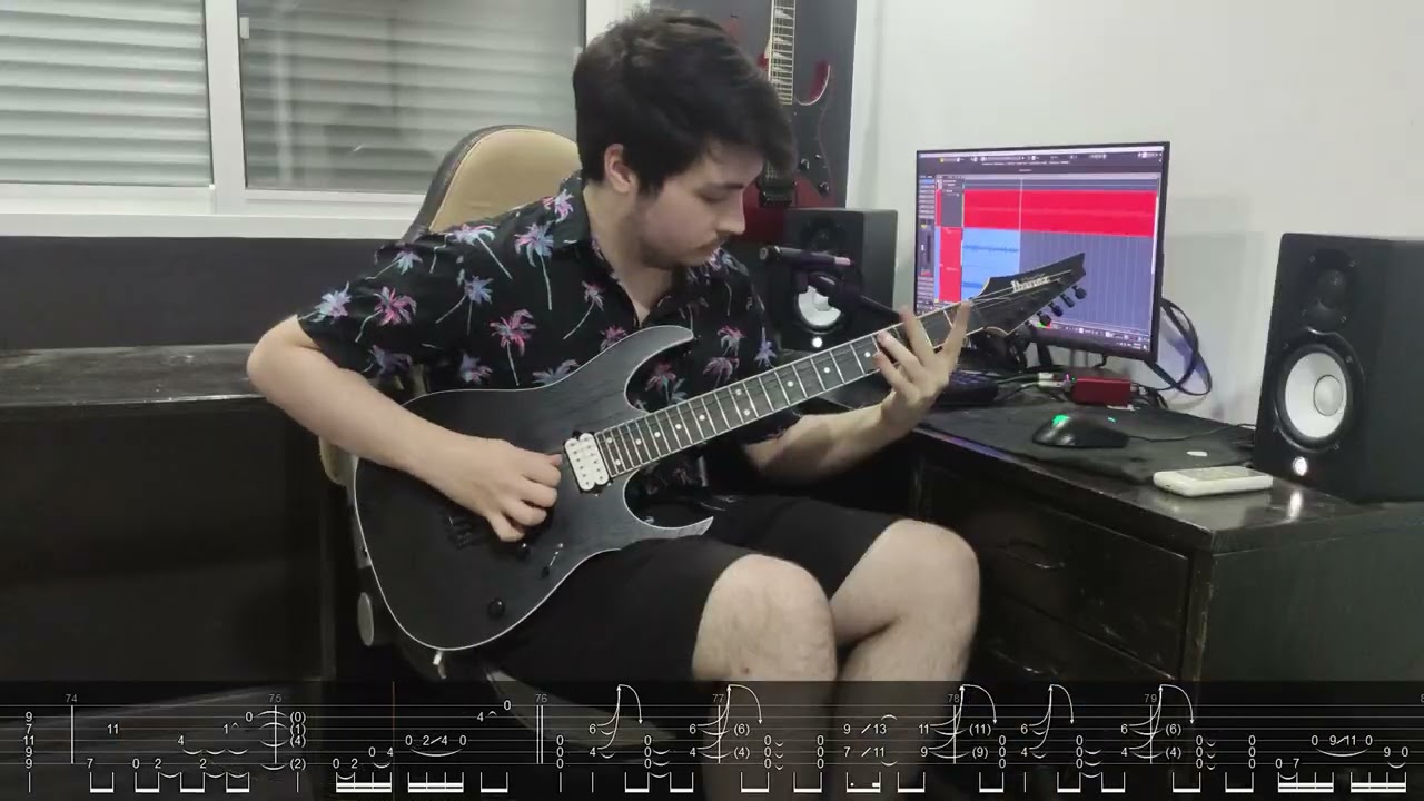 Makeshift Harmony I Monuments - Guitar Cover with TABS - Agustin Diano