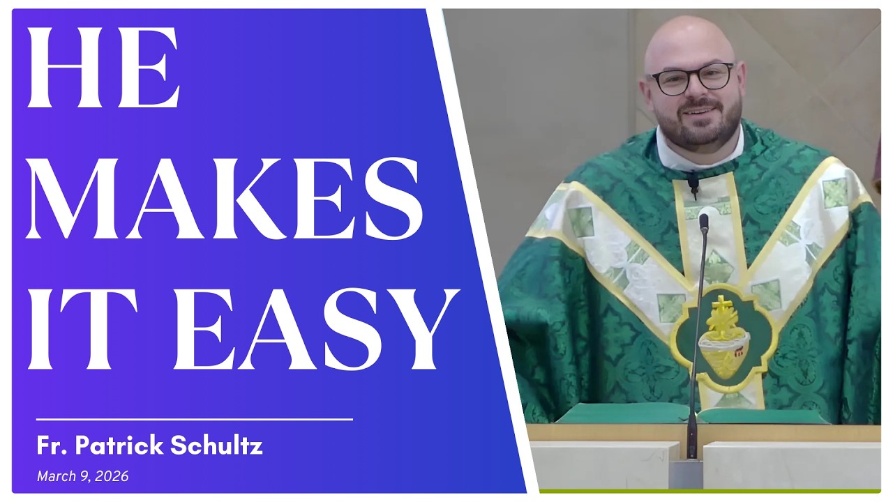 Monday Third Week of Lent - Shouldn't God's Grace be More Difficult to Earn?