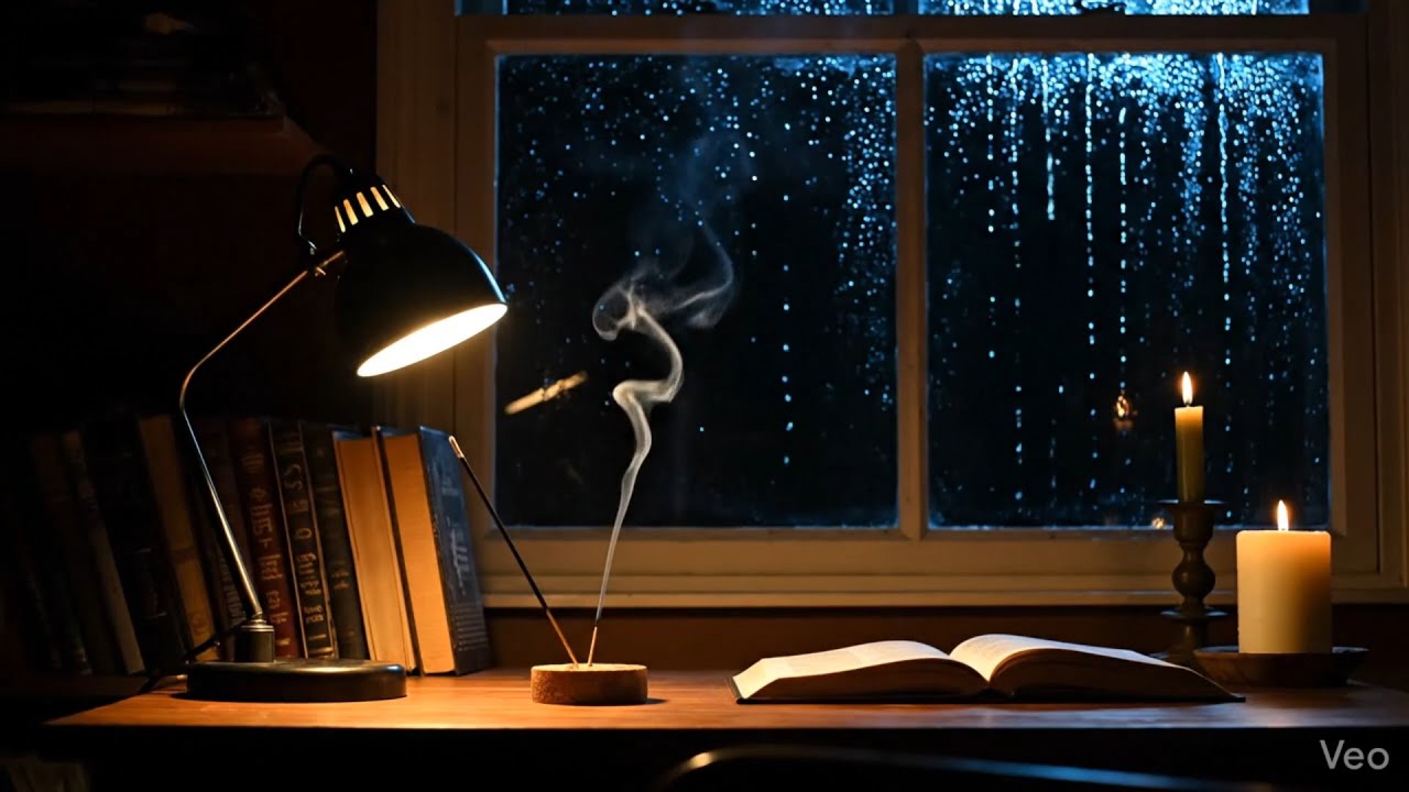 Cozy Rainy Nigtht at Your Desk