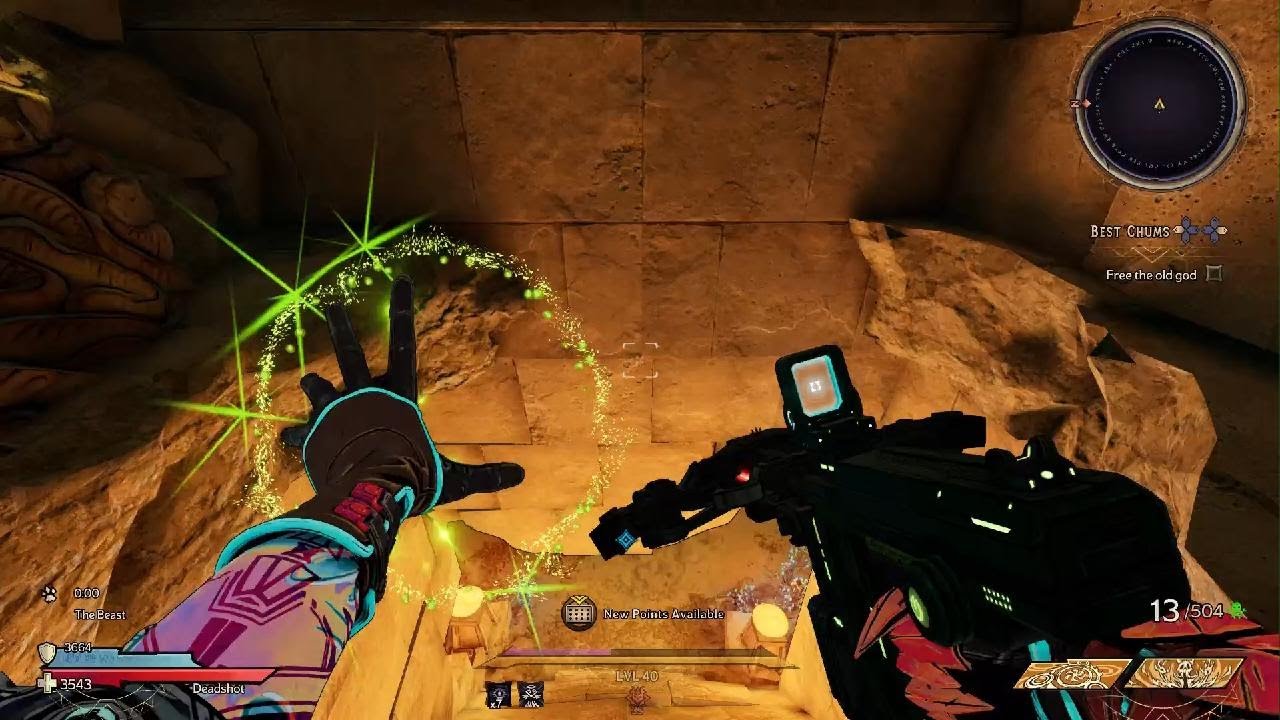 Coiled Captors DLC Chum God Lvl.4 Chaos 35 instant kill (Tiny Tina's Wonderlands)