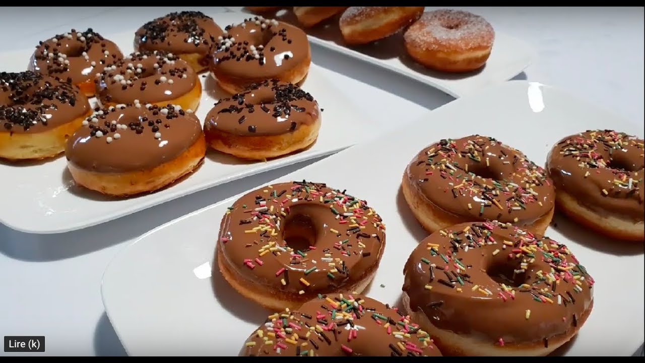 Donuts Facile Et Inratable  Avec 2 Modes De Cuisson وصفة دونات ناجحة % وسهلة