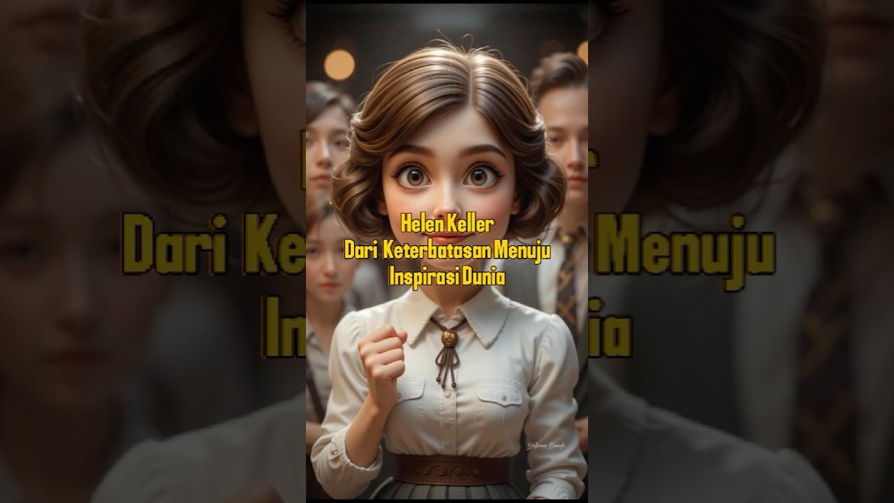 Helen Keller: Dari Keterbatasan Menuju Inspirasi Dunia #kisahmotivasi #kisahinspirafit #viralvideo