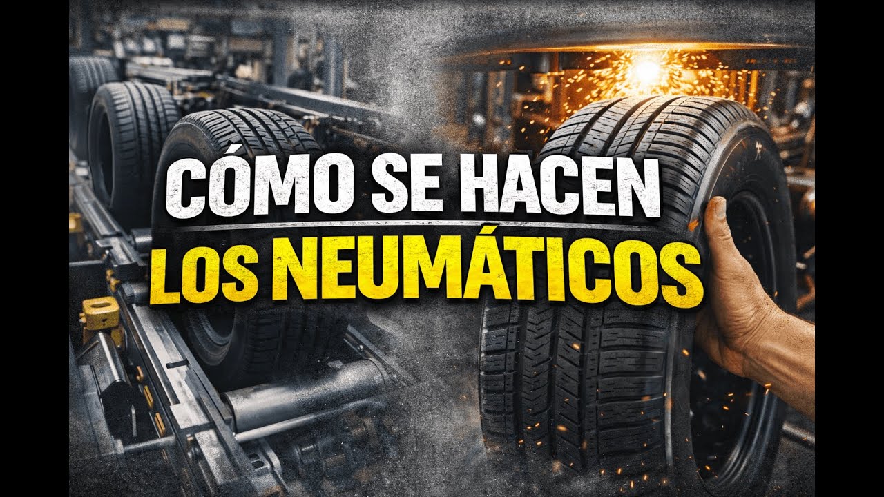 Así de fabrican los NEUMATICOS