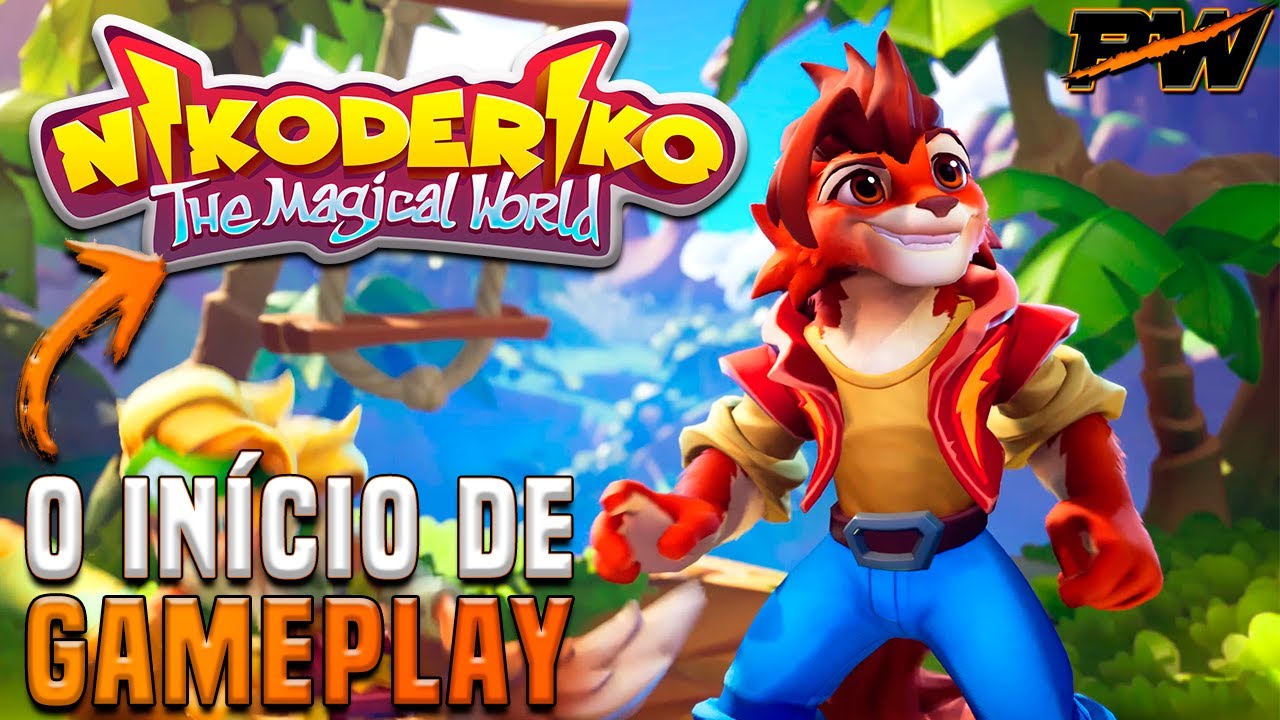 NIKODERIKO - The Magical World // Início de Gameplay da VERSÃO FINAL com Legendas em Português PT-BR