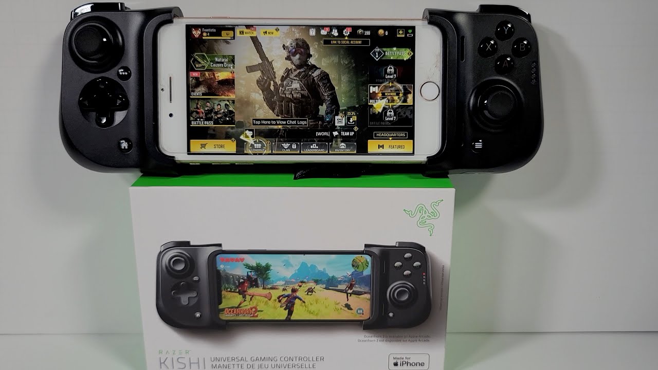 Razer Kishi For iPhone Full Unboxing + Gameplay