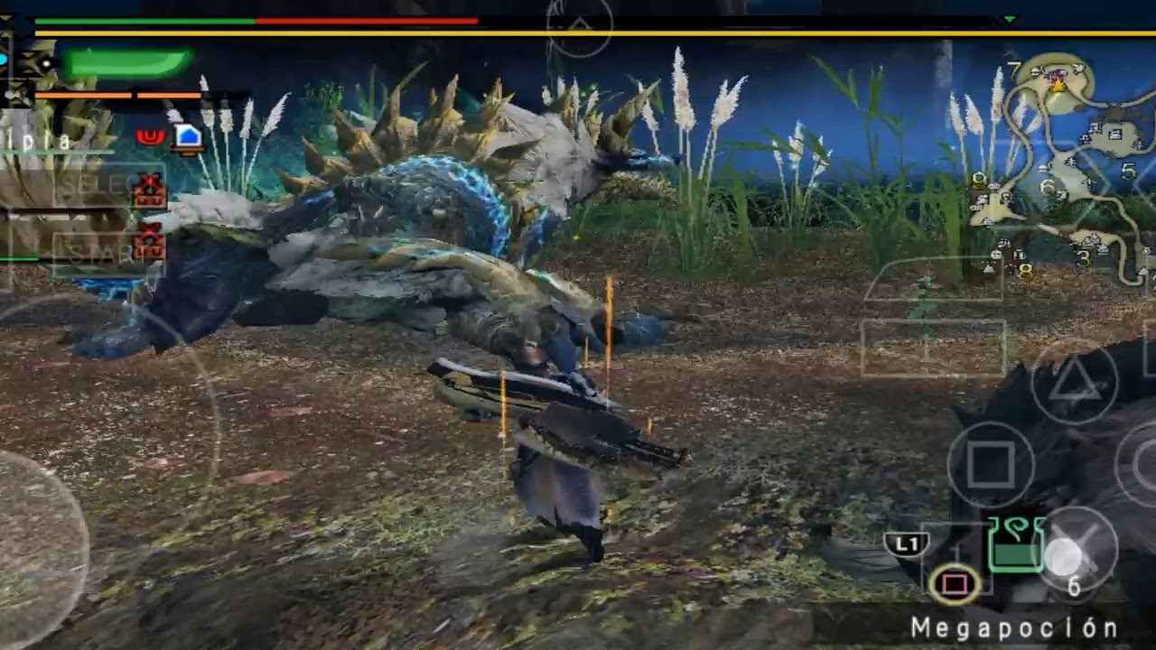 Zinogre vs hacha espada intento 1