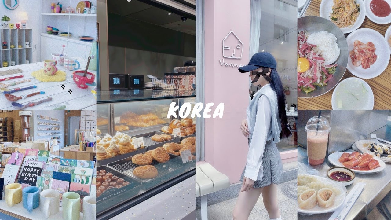 SUB)) 韓国2泊3日 🇰🇷 初渡韓の友達に楽しんでもらうプラン🥨雑貨屋巡り、おいしいもの、買い物 ︴KOREA.vlog