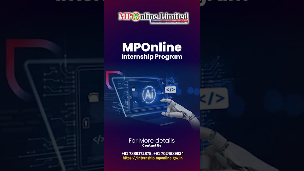 MPOnline Official Videos | MPOnline Limited | MPOnline | Internship | AI