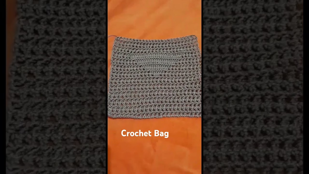 PRADA inspired crochet tote bag