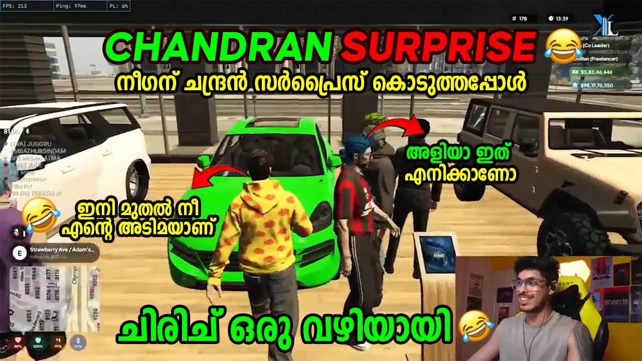 CHANDRANS SURPRISE 🤣🔥 നീഗനെ ഗിഫ്റ് കൊടുത്തു അടിമയാക്കിയപ്പോൾ