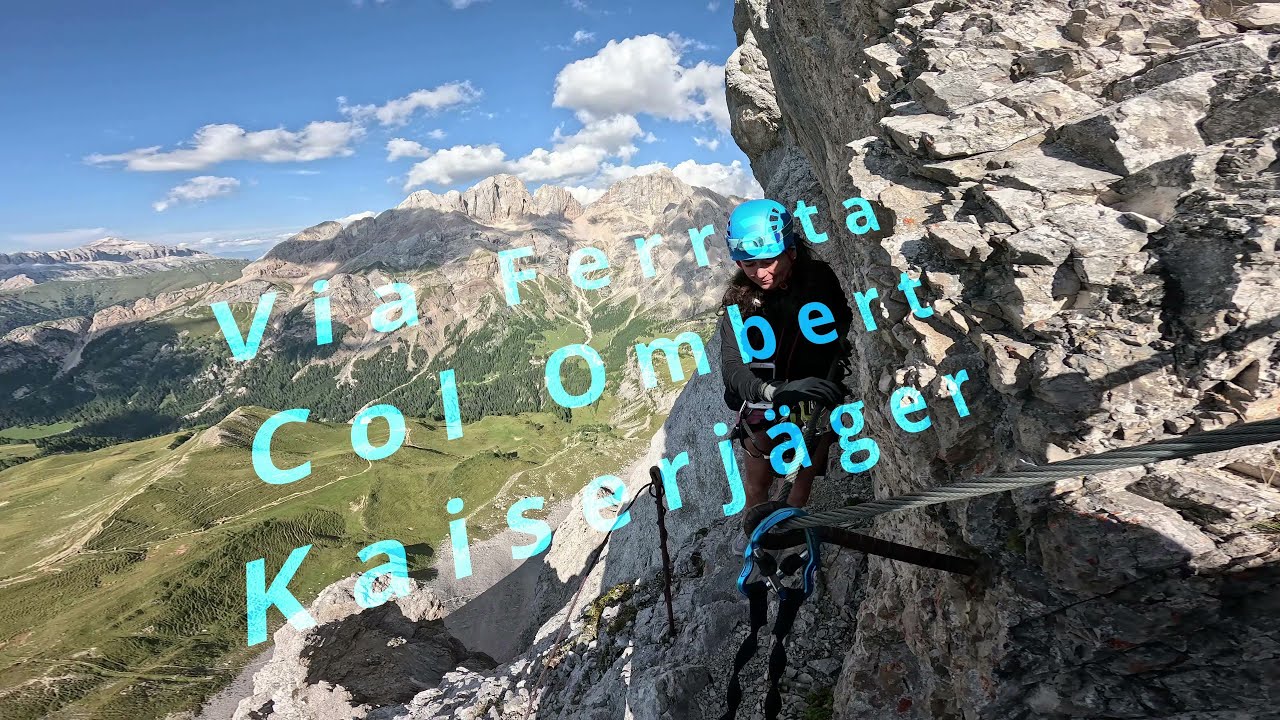 Via Ferrata Kaiserjager. Col Ombert. Dolomitas