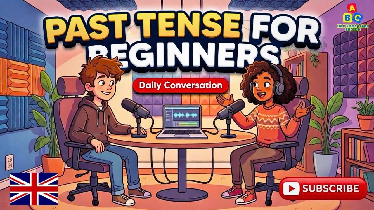Confused About Past Tense? Watch This! | English Conversation Practice