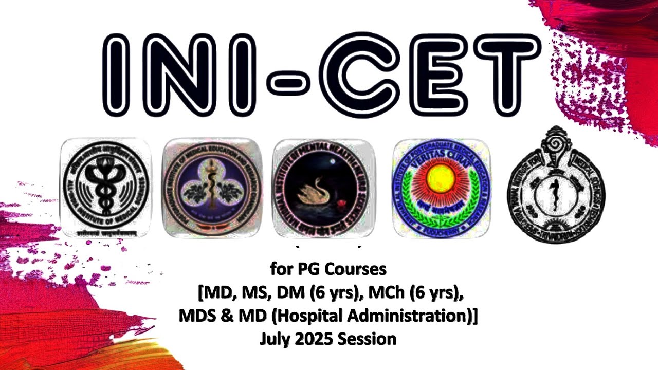 INICET 2025 | ini cet exam | ini cet exam pattern | Aiims pg exam 2025 | ini cet july 2025 | Jipmer